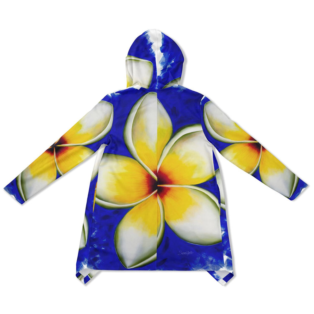 Sonia Giusto “Plumeria” Art Cloak