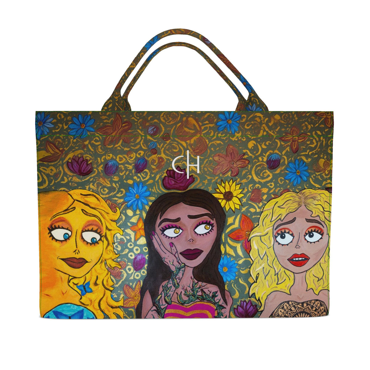 Margarita Baeza – “Familia” Art Carryall Tote
