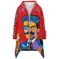 Grace Courbis – “The Geometry of Genius — Nikola Tesla” Art Cloak