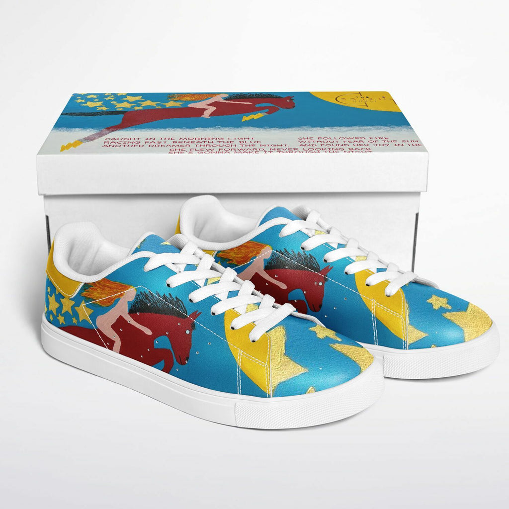 Daniel Pichney  - “In Mania” Art Low-Top Sneakers