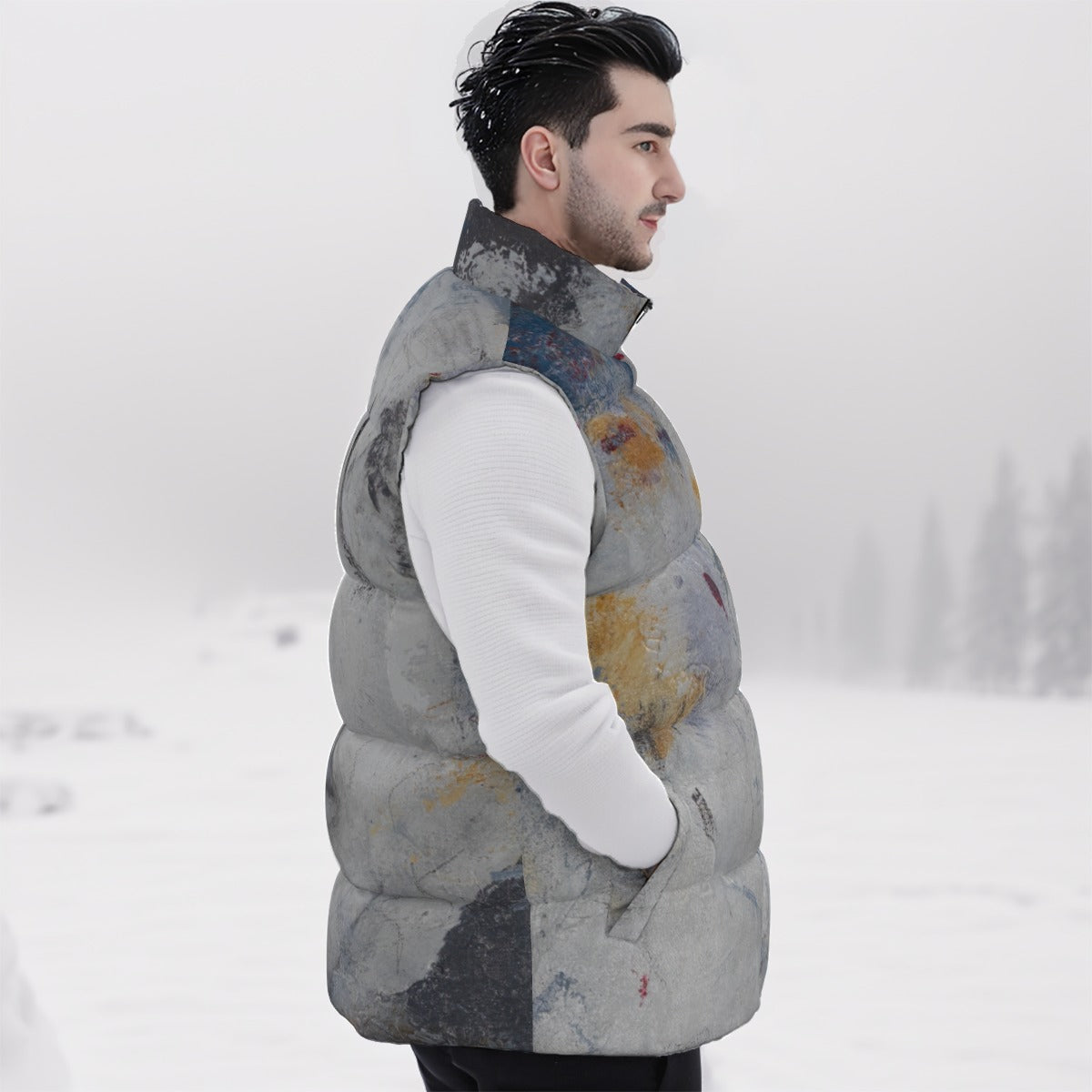 Anthony Ferrara – “Her Secrets” Art Unisex Down Vest