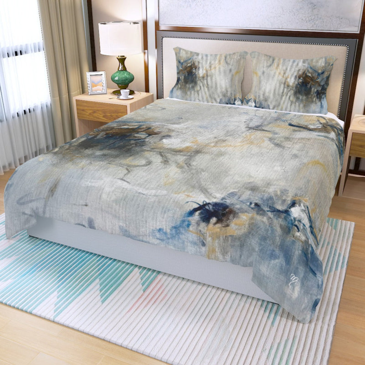 Micha Matouk – “Flying” Art Duvet Cover Set