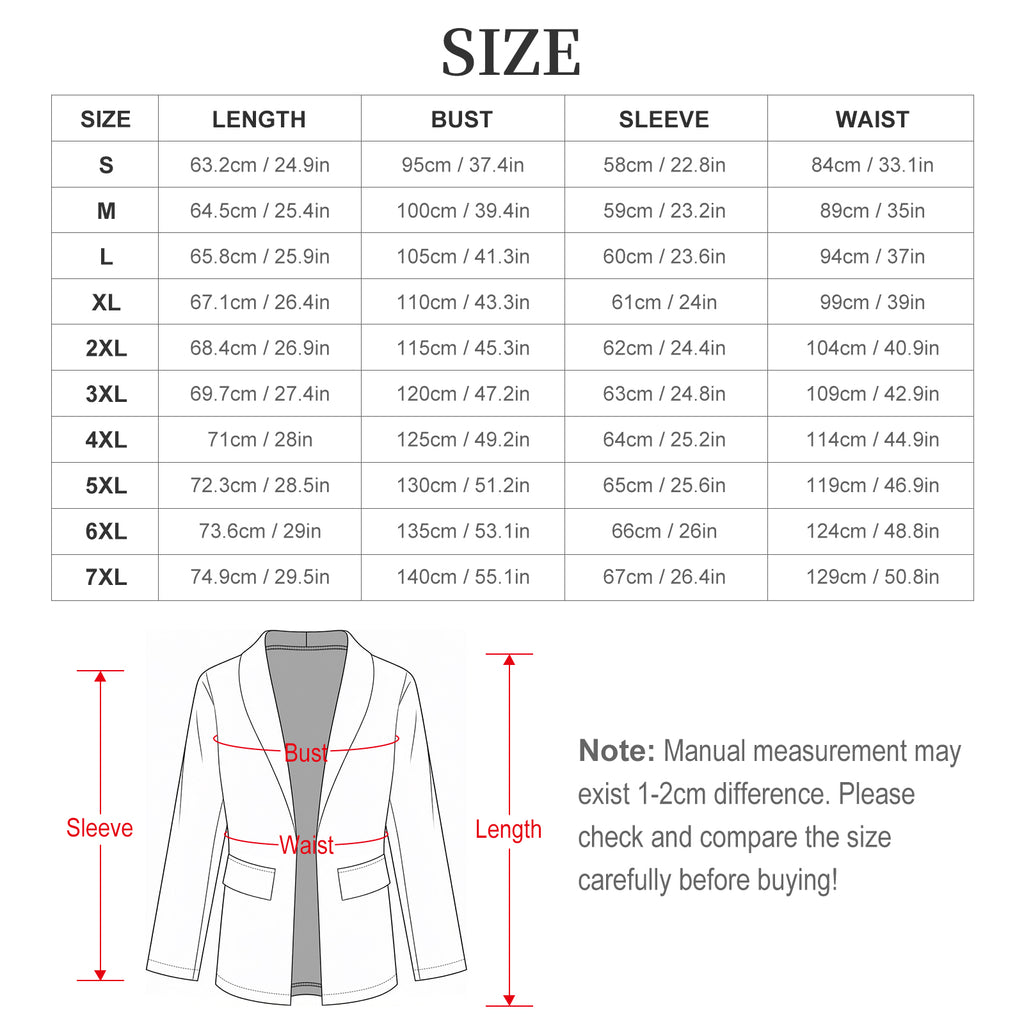 Sonia Giusto – “Rosa China” Art Women’s Blazer