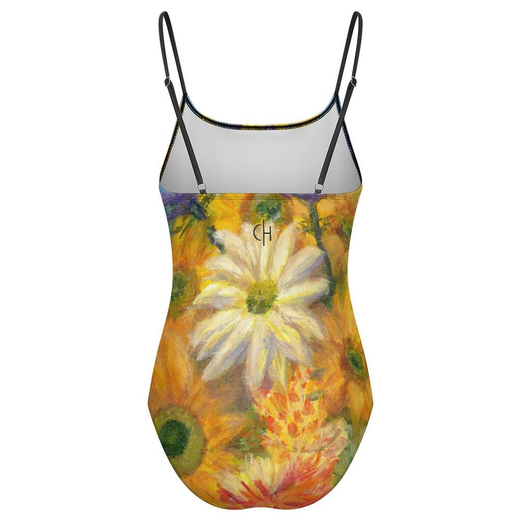 Katie Deits – “Remembering Vincent” Art One-Piece Swimsuit