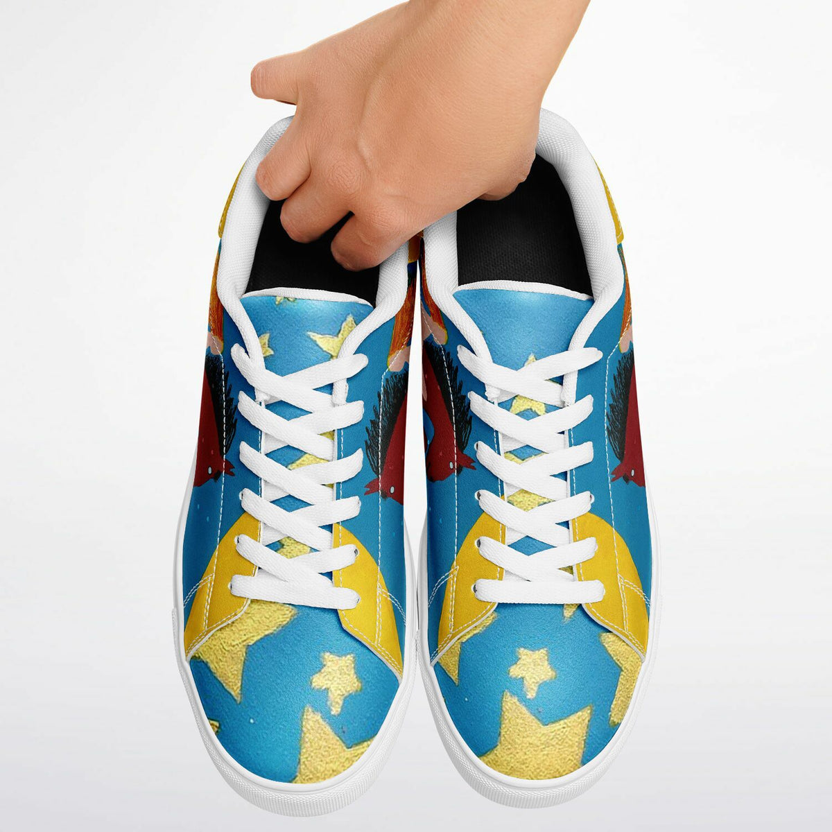 Daniel Pichney  - “In Mania” Art Low-Top Sneakers