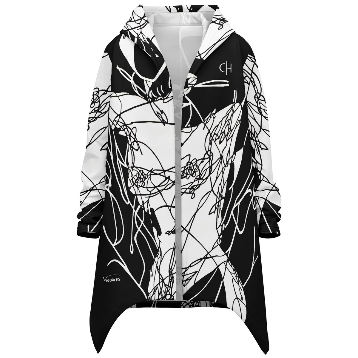 Rosaria Vigorito – “Omaggio” Art Heavyweight Elongated Cloak