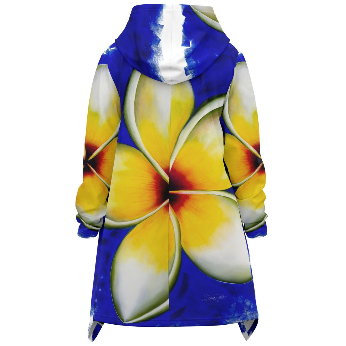 Sonia Giusto “Plumeria” Art Cloak
