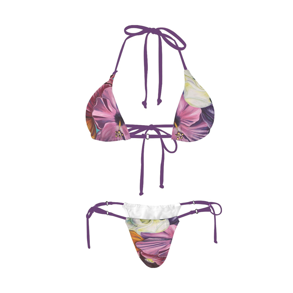 Sonia Giusto - “Joy” Art Halter String Bikini Set