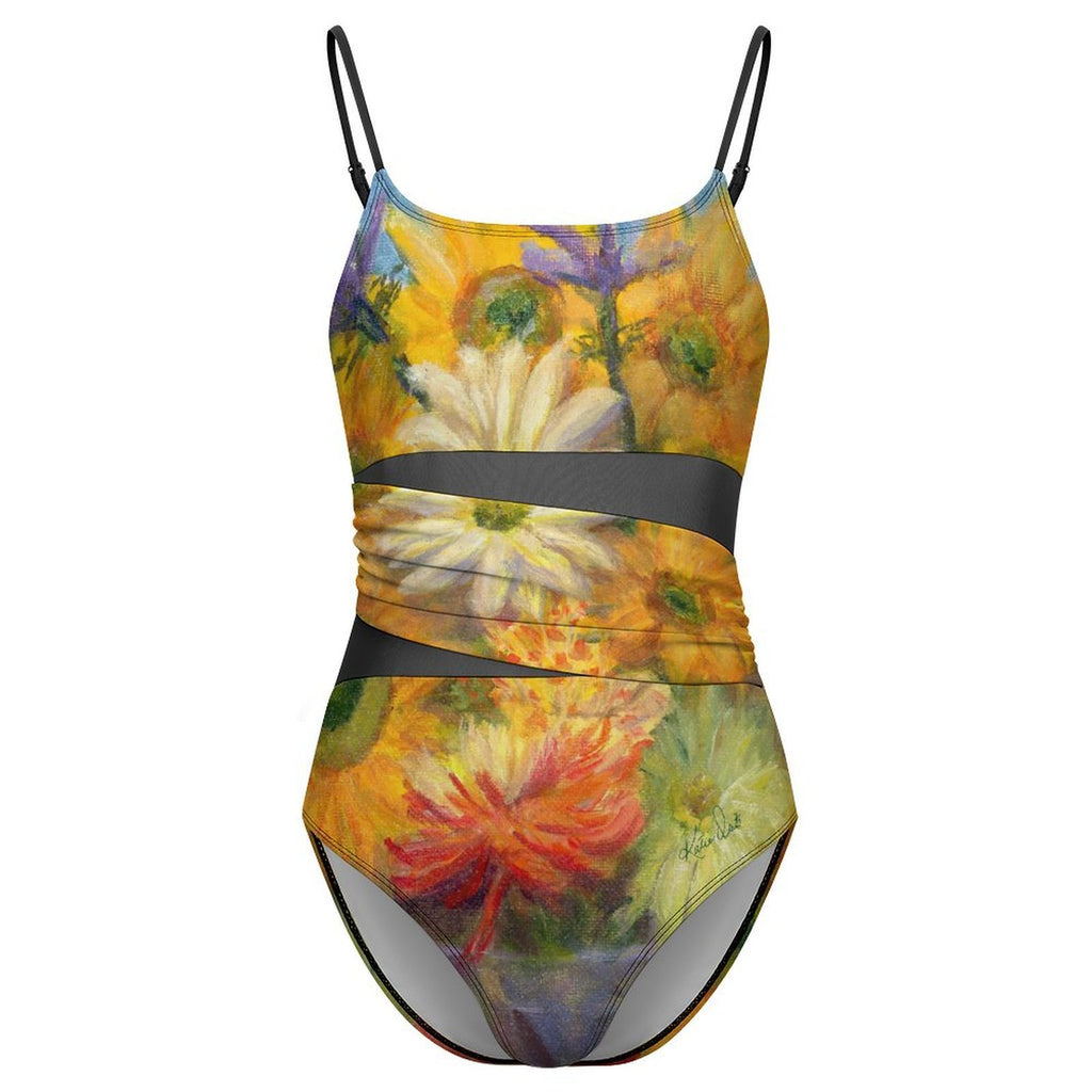 Katie Deits – “Remembering Vincent” Art One-Piece Swimsuit