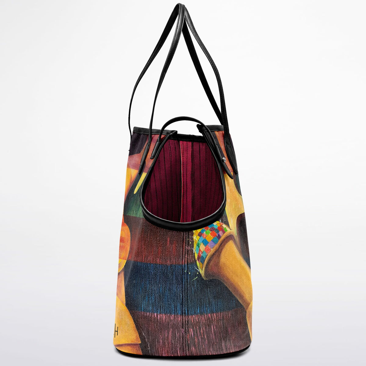 Franco Sotillo – “The Watcher” Art Pet Carrier Tote Bag