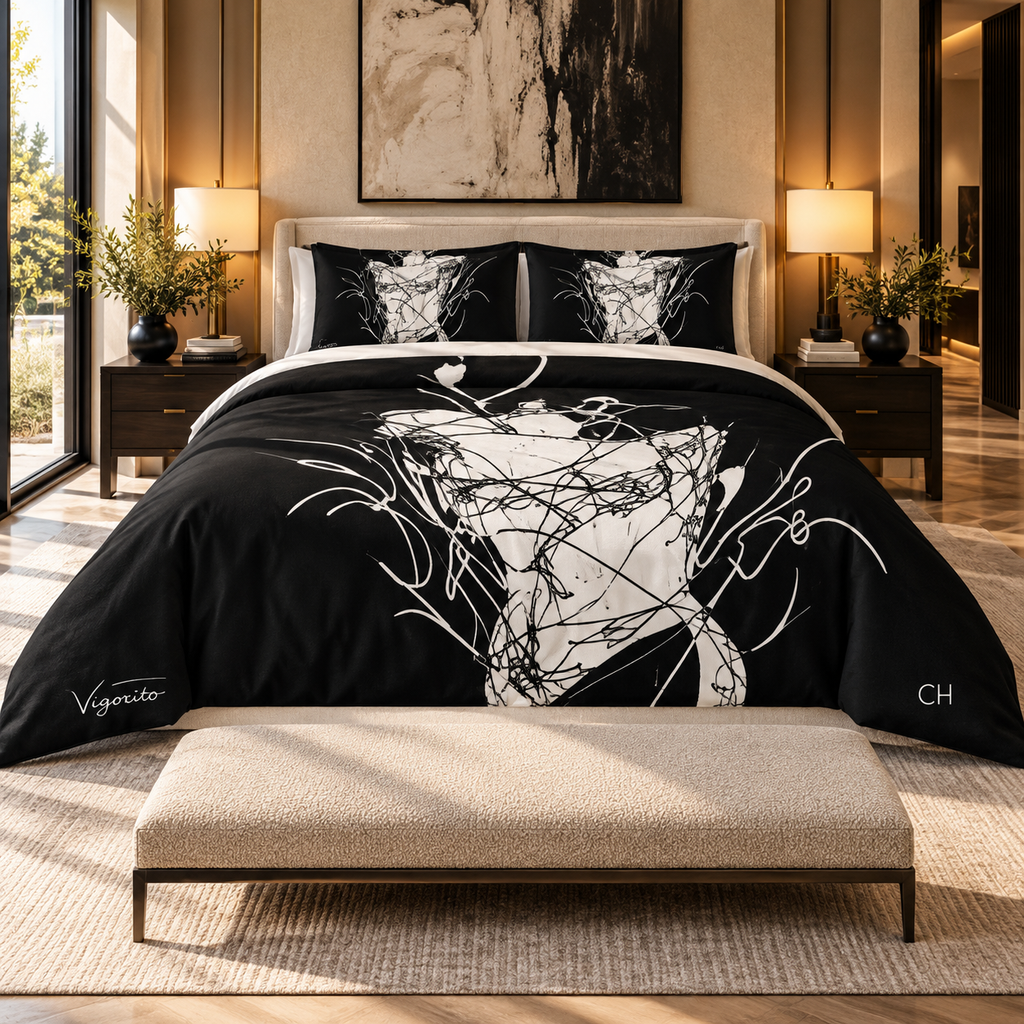 Rosaria Vigorito – “Omaggio” Art Duvet Cover Set