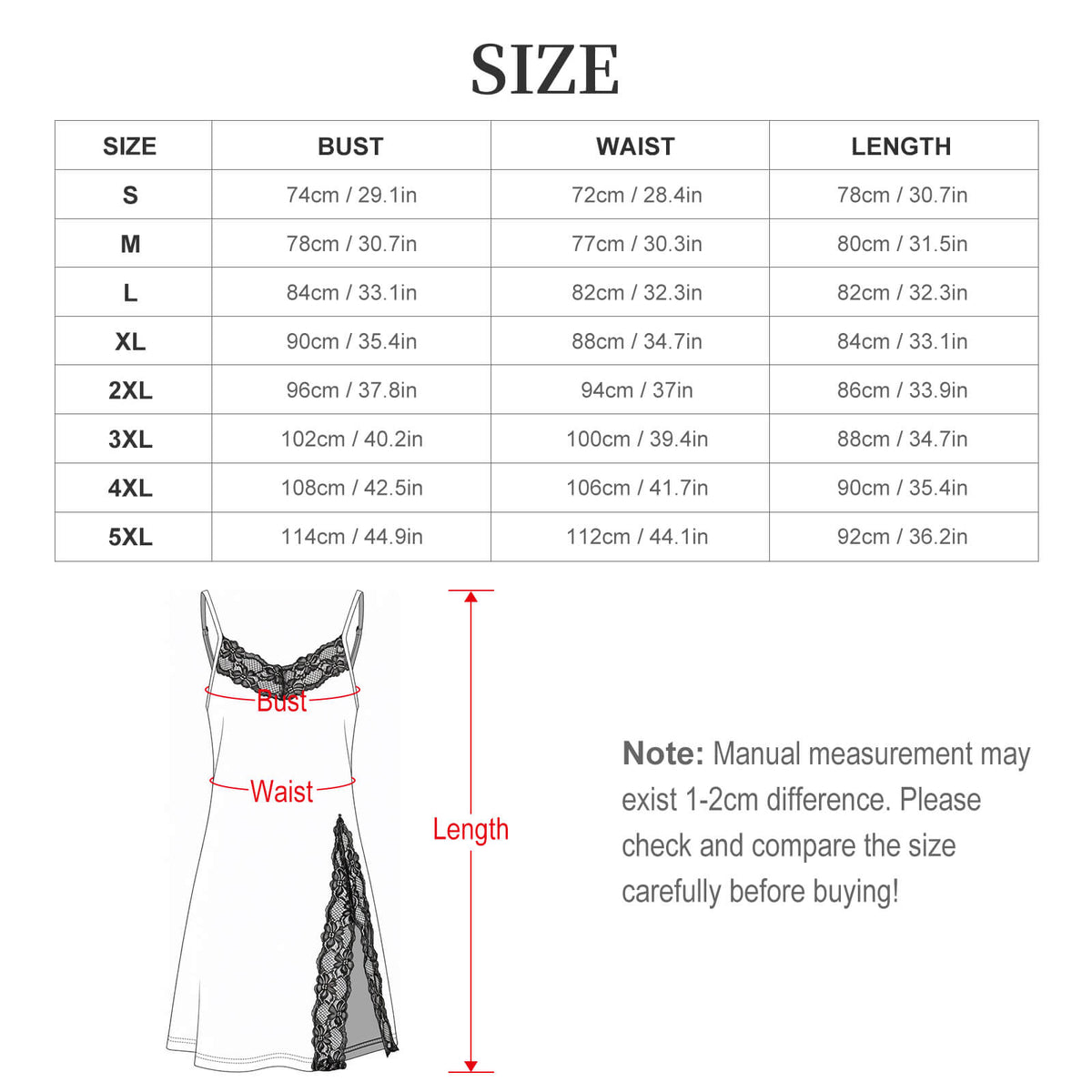 Sonia Giusto – “Rosa China” Art Women’s Lace Slip Nighty