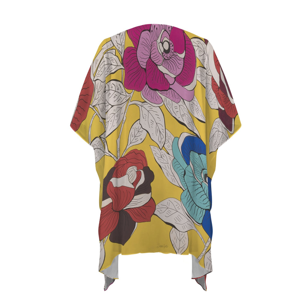 Sonia Giusto - “Flores” Art Long Cover-Up