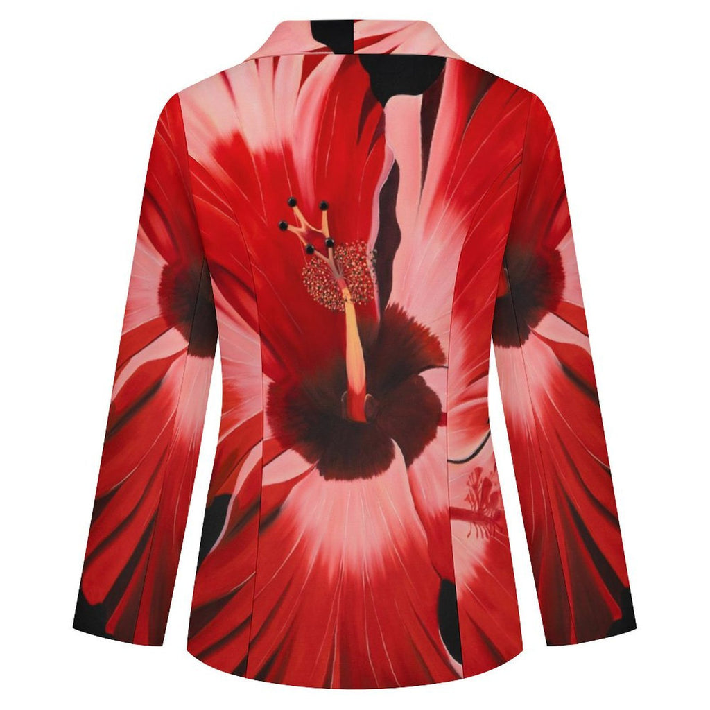 Sonia Giusto – “Rosa China” Art Women’s Blazer