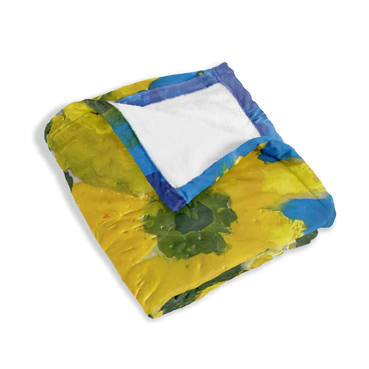 Katie Deits – “Princess Flower Hat” Art Flannel Blanket