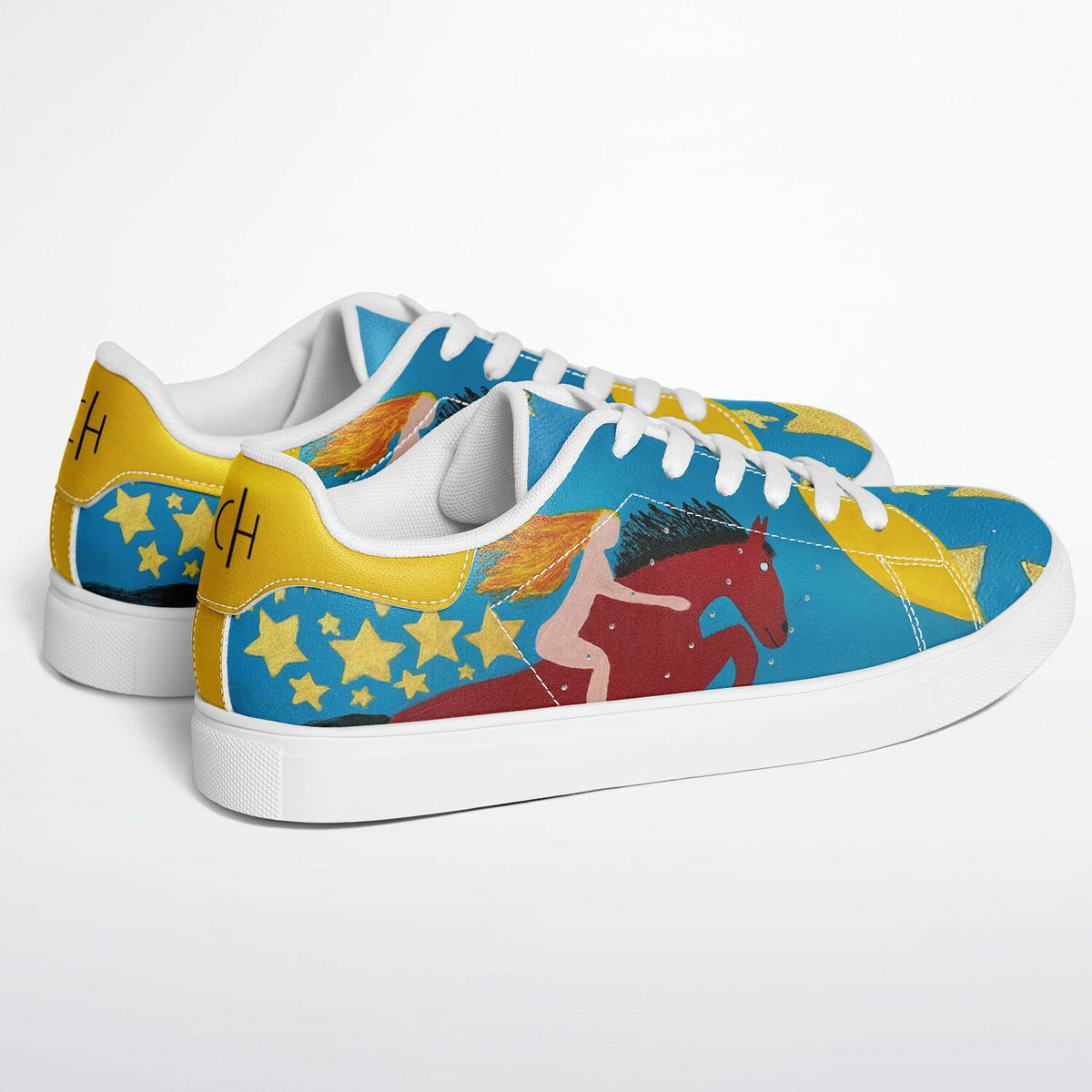 Daniel Pichney  - “In Mania” Art Low-Top Sneakers