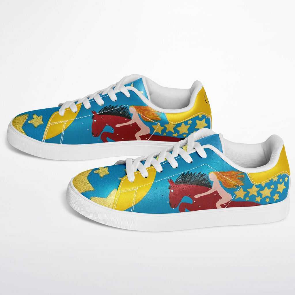 Daniel Pichney  - “In Mania” Art Low-Top Sneakers