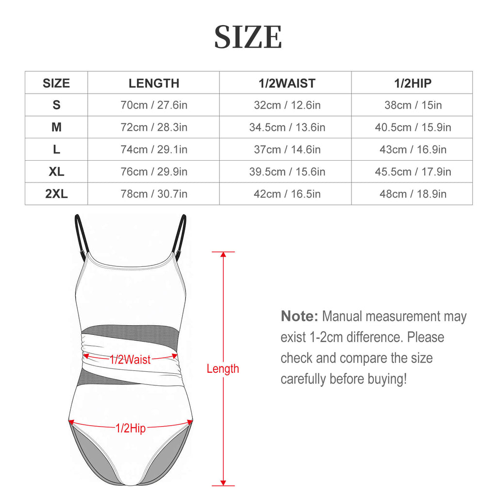 Sonia Giusto - “Rosa China” Art Mesh One-Piece Swimsuit