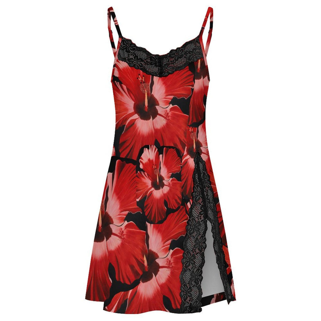 Sonia Giusto – “Rosa China” Art Women’s Lace Slip Nighty
