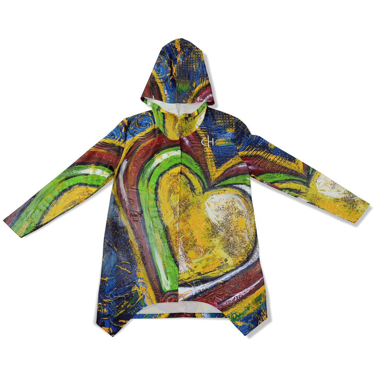 Grace Courbis – “Love Is A Battlefield” Art Cloak
