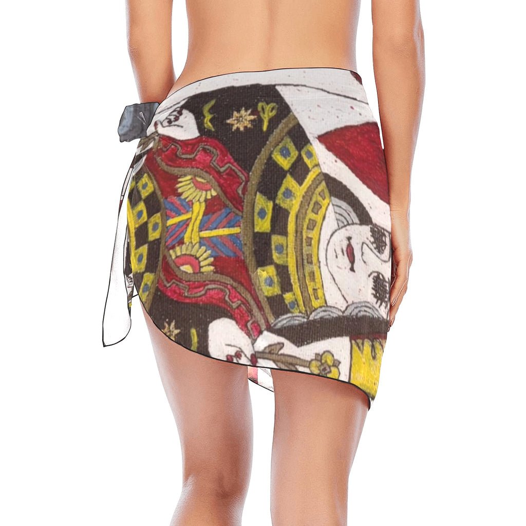 Margarita Baeza – “Queen of Fire” Art Sarong Wrap