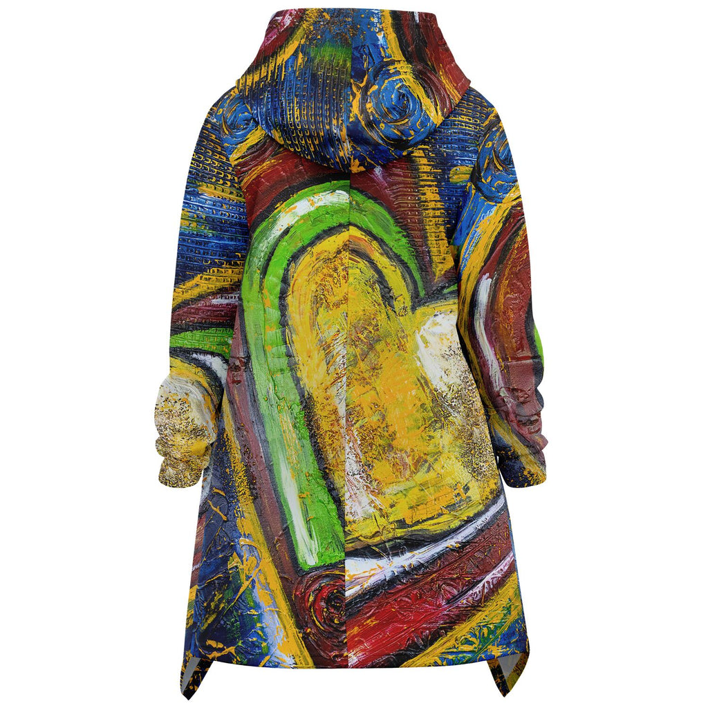 Grace Courbis – “Love Is A Battlefield” Art Cloak