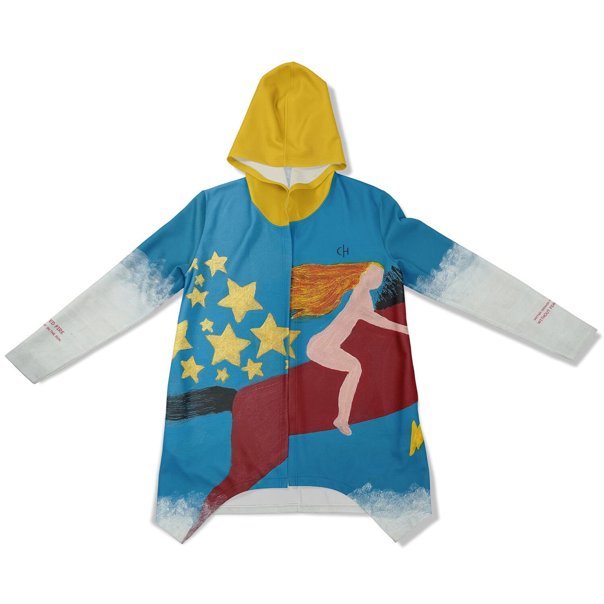 Daniel Pichney - “In Mania” Art Heavyweight Elongated Cloak