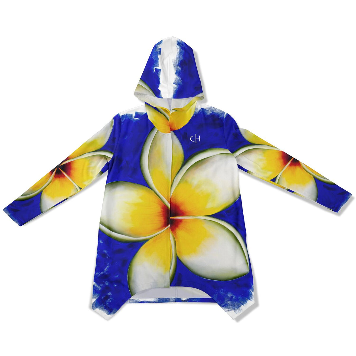 Sonia Giusto “Plumeria” Art Cloak