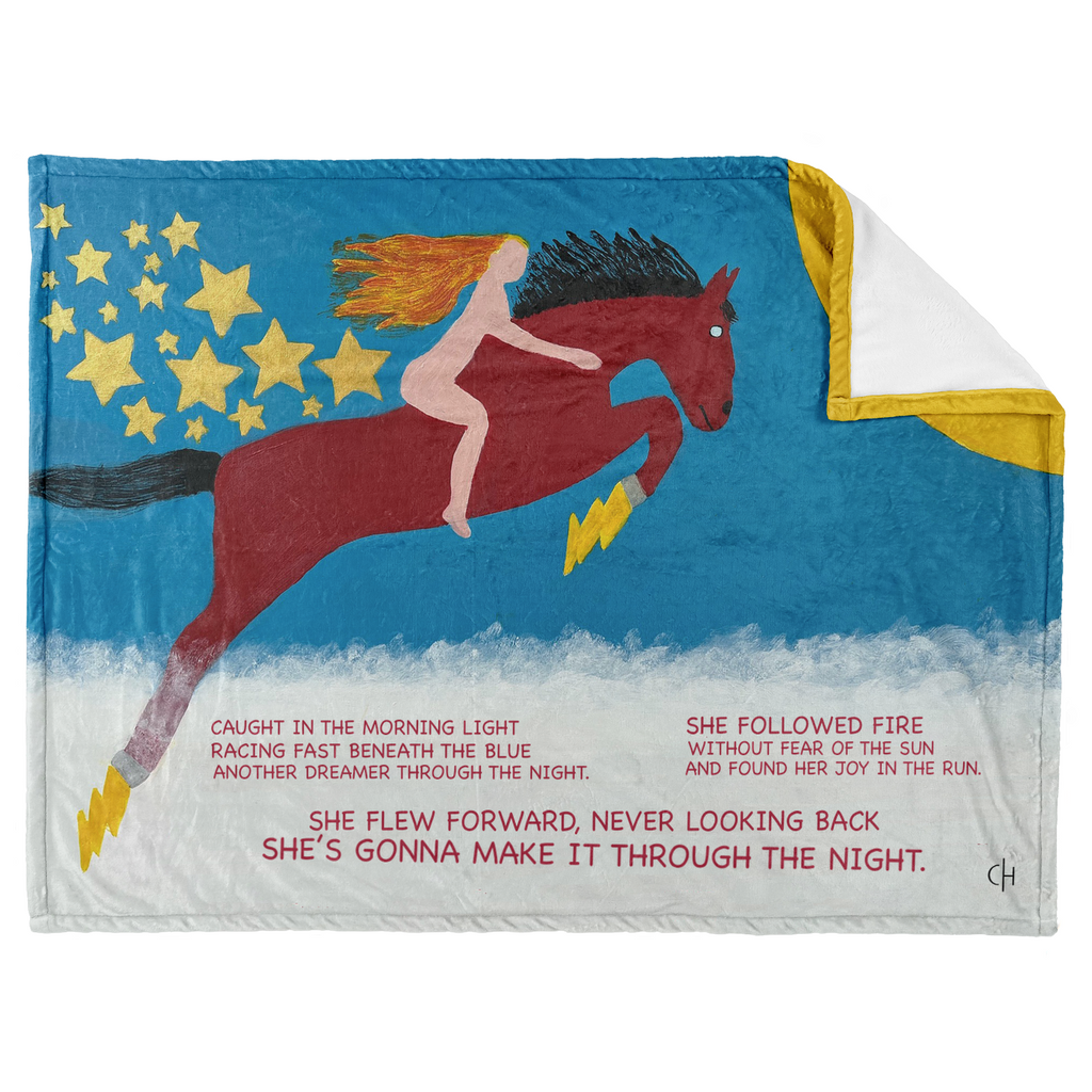Daniel Pichney – “In Mania” Art Flannel Blanket