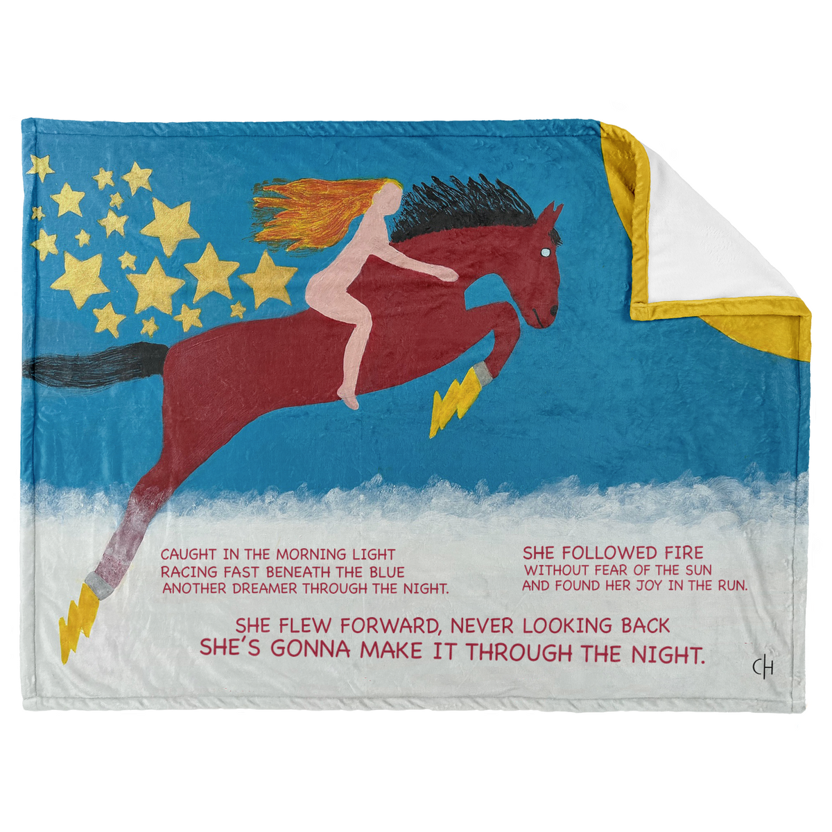 Daniel Pichney – “In Mania” Art Flannel Blanket